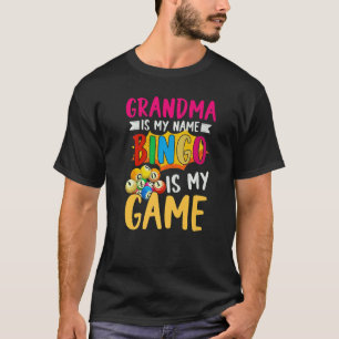 Camiseta Aposentadoria de Avó Jogadora de Bingo Aposentada