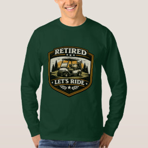Camiseta Aposentadoria de Golfe