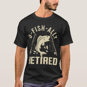 Camiseta Aposentadoria Engraçada Oficialmente Aposentado
