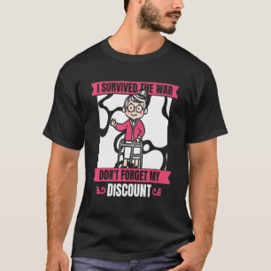 Camiseta Aposentadoria Vovó aposentada Não esqueça M