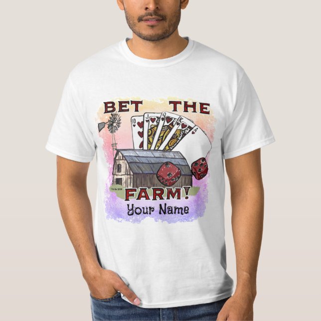 Camiseta Aposta A Fazenda (Frente)