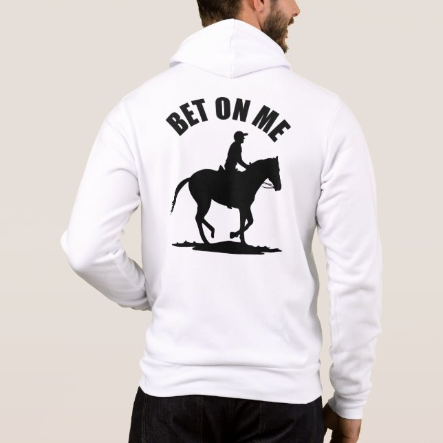 Camiseta Aposta Em Mim - Corrida De Cavalo (Verso)