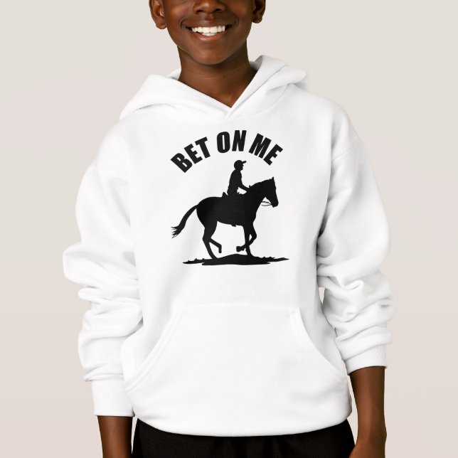 Camiseta Aposta Em Mim - Corrida De Cavalo (Frente)