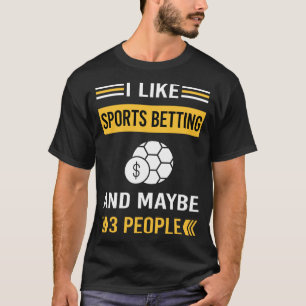 Camiseta Aposta Esportiva para 3 Pessoas Talvez