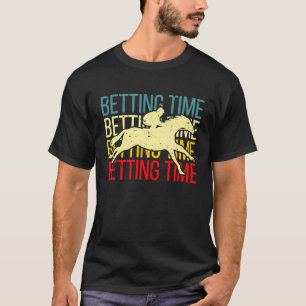 Camiseta Aposta Hora de Apostas de Carreras de Cavalos