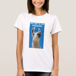 Camiseta Aposta na liberdade (luz)