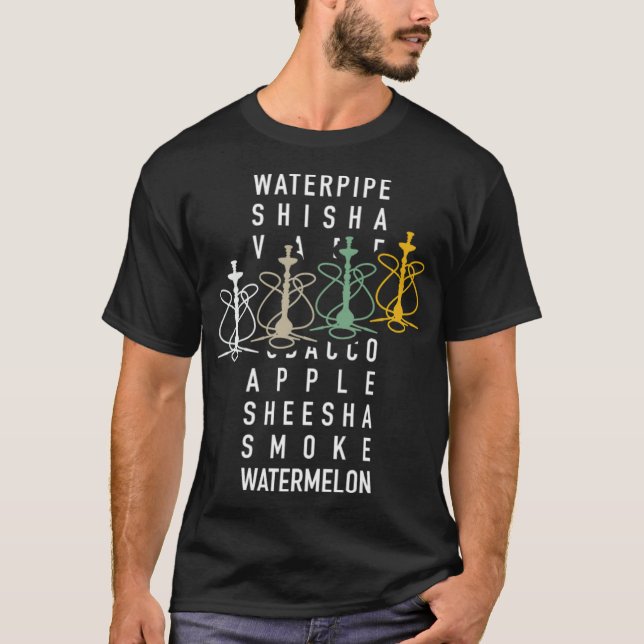 Camiseta Apostagem de humor Hookah (Frente)