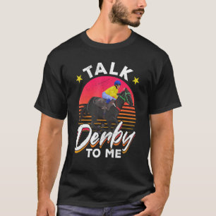 Camiseta Apostas em Corridas de Cavalos - Fale comigo sobre