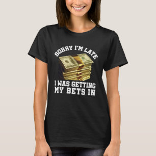 Camiseta Apostas Parlay Esportes Jogos de Azar Odds DFS Aci