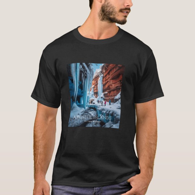 Camiseta Apostle Islands Ice Caves Wisconsin (Frente)