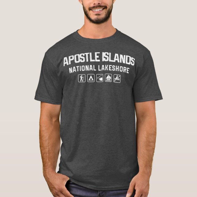 Camiseta Apostle Islands National Lakeshore Wisconsin (Frente)
