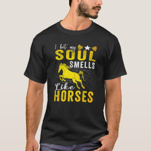 Camiseta Aposto que minha alma cheira a cavalos 5
