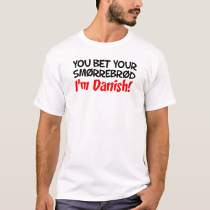 Camiseta Aposto que sou dinamarquês.