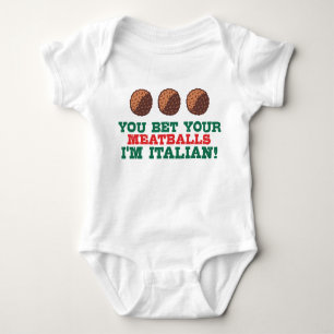 Camiseta Aposto que sou italiano.