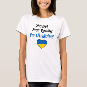 Camiseta Aposto que sou ucraniano no seu pirômano