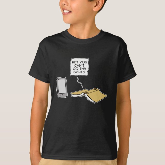 Camiseta Aposto que você não pode fazer a divisão (Frente)