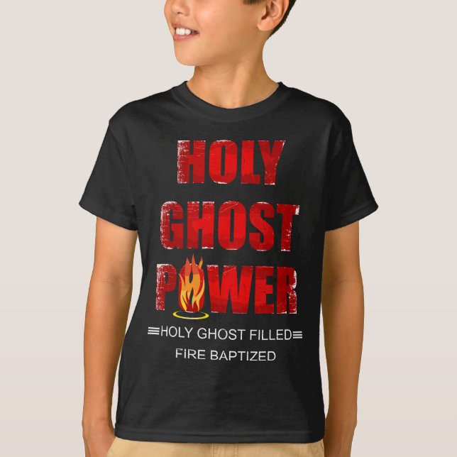 Camiseta Apostol Pentecostal, Preenchido com Espírito Santo (Frente)