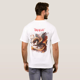 Camiseta Apoy ng Lahi Dragão Filipino Feroz