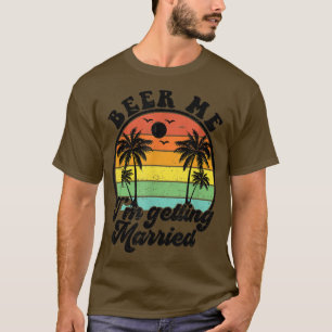 Camiseta App Cerveja para Homens Eu Estou Casando Festa de 
