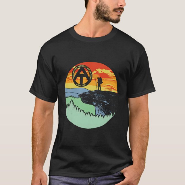Camiseta Appalachian Trail Hiker Mcafee (Frente)