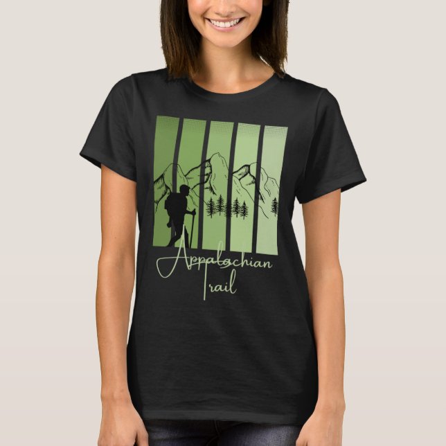 Camiseta Appalachian Trail Hiking National Park East Coast  (Frente)