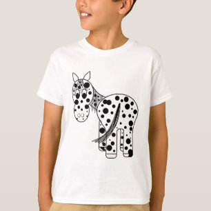 Camiseta Appaloosa do leopardo