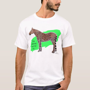 Camiseta Appaloosa final do leopardo