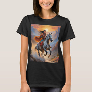 Camiseta Appaloosa Horse Watercolor Lepard