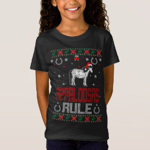 Camiseta Appaloosas Rule Pet Amadurece Natal Uguru Sweater