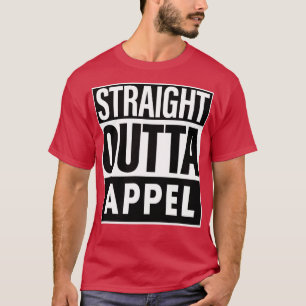 Camiseta Appel Nome Hetero Outta Appel