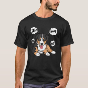 Camiseta Appenzeller Mountain Dog Nope