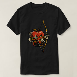 Camiseta Apple Archer — Fruta Engraçada Arqueiro Japonês Vi