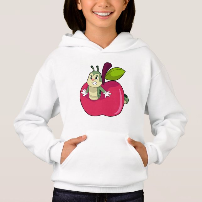 Camiseta Apple da lagarta (Frente)