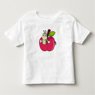 Camiseta Apple da lagarta