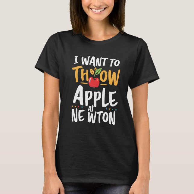 Camiseta Apple em Newton (Frente)