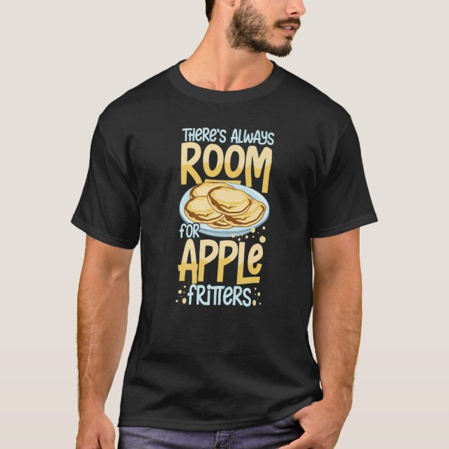 Camiseta Apple Fritter Recebe Rosquinha Bread Gluten Free V (Frente)