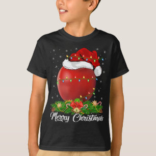 Camiseta Apple Fruta Lover Matando Santa Hat Apple Christm