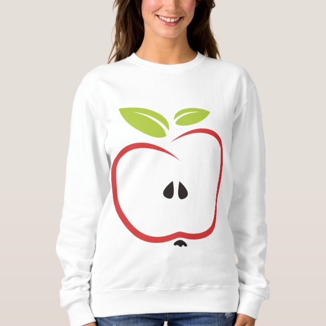 Camiseta Apple Healthy Red Fruta (Frente)
