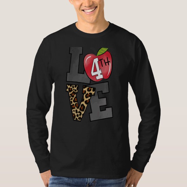 Camiseta Apple Leopard 1º Dia da Escola F (Frente)