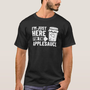 Camiseta Apple Molho-Maçã-Maçã-Maçã Receita Caldo-Maçã Desp