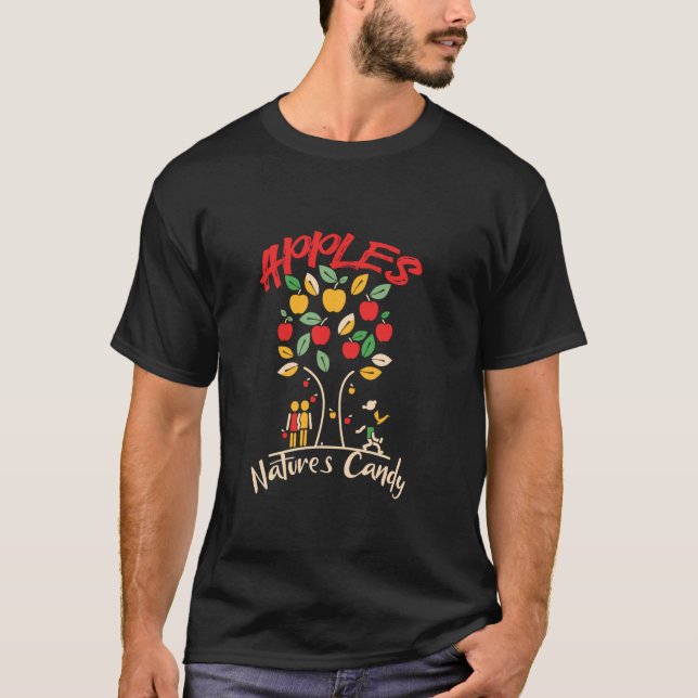 Camiseta Apple Natures Candy (Frente)
