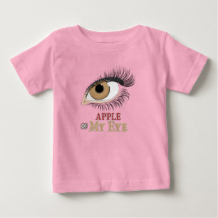 Camiseta Apple of My Eyelashes Art