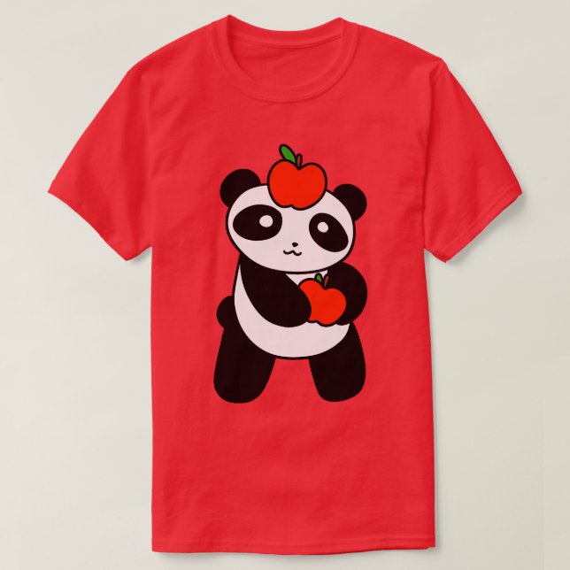 Camiseta Apple Panda (Frente do Design)