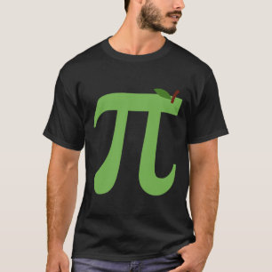 Camiseta Apple Pi Engraçada Piada De Pie Day Para Amor Em M
