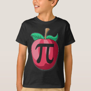Camiseta Apple Pi Engraçado Professor de Matemática Dia de
