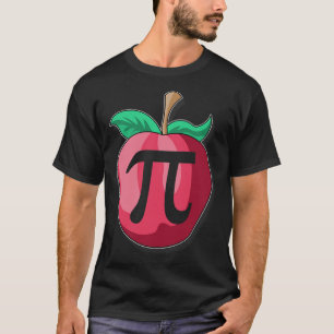 Camiseta Apple Pi Engraçado Professor de Matemática Dia de