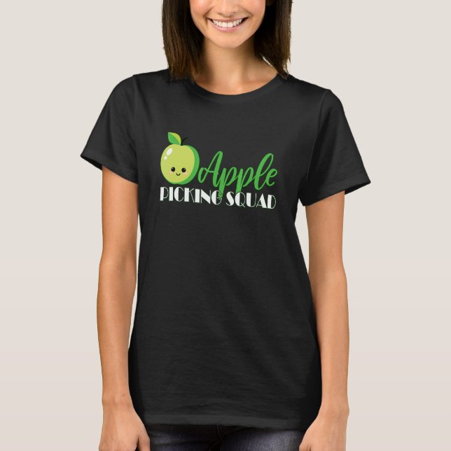 Camiseta Apple Picking Squad Engraçado Apple Picting Corres (Frente)