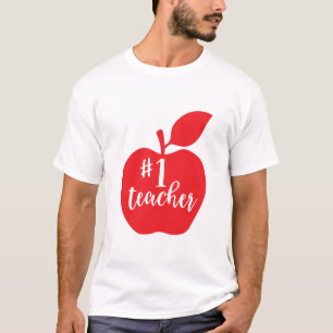 Camiseta Apple Professora Número Um