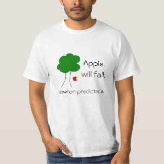 Camiseta Apple will fall…