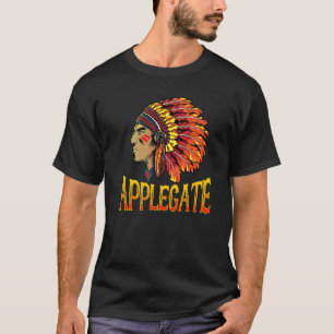 Camiseta Applegate Tribe Native American Applegate Heritage